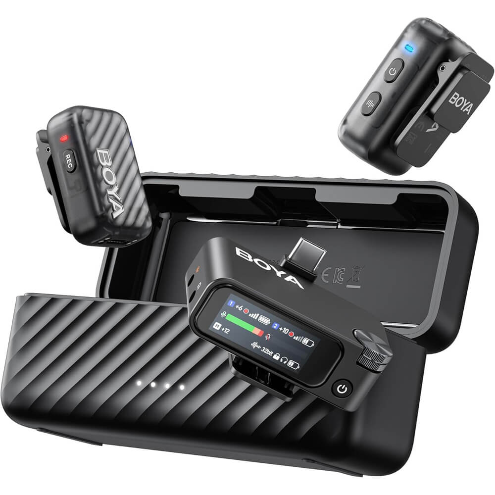 ไมโครโฟนไร้สาย BOYA MICROPHONE BOYAMIC 2-02